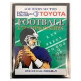 Football Championships Official Program Dec...