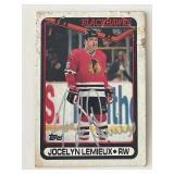 Chicago Blackhawks Jocelyn Lemieux 1990 Topps...
