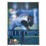 Louis Rivera signed 2008 Royal Rookies Blue...