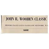 John Wooden Classic Press Assignment Card