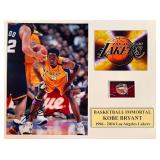 LA Lakers Kobe Bryant signed photo