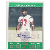 Darius Walker signed 2007 Topps TX Exclusive...