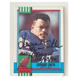 Buffalo Bills Leonard Smith 1990 Topps #194...