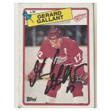 Detroit Red Wings Gerard Gallant 1988 Topps #12...