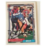 Buffalo Bills Mike Lodish signed 1992 Topps...