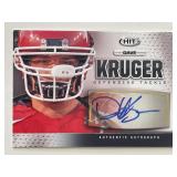 Dave Kruger signed 2013 Sage Hit #A145  trading...