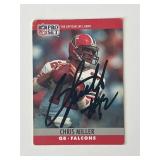 Atlanta Falcons Chris Miller 1990 NFL #35...
