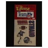 Vintage 1992 NFL New York Giants Tattoos