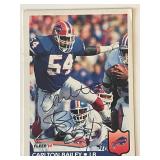 Buffalo Bills Carlton Bailey signed 1992 Fleer...