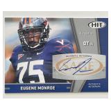 Eugene Monroe 2009 Sage Hit Virginia signed...