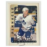 Toronto Maple Leafs Rob Zettler 1997 Pinnacle...