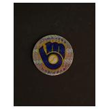 Vintage 1990s POGs Game Cap MLB Milwaukie Brewers