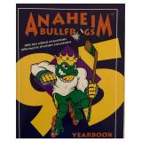 Anaheim Bullfrogs 1995 team yearbook
