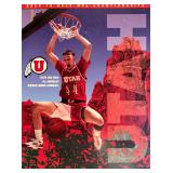 University of Utah 96-97 Media guide. 8x11 inches
