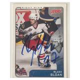 Columbus Blue Jackets Blake Sloan 2001 Victory...