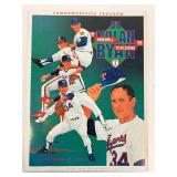 Nolan Ryan Commemorative Program September 12 1993