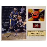 LA Lakers Kobe Bryant signed photo