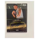 MyCole Pruitt signed autograph card