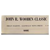 John Wooden Classic Press Assignment Card
