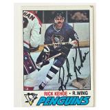 Pittsburgh Penguins Rick Kehoe 1977 Topps #33...