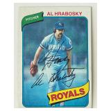 Kansas City Royals Al Hrabosky signed 1980...