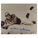 Tom Fears LA Rams signed photo