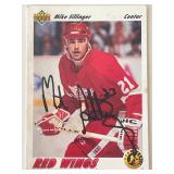 Detroit Red Wings Mike Sillinger 91-92 Upper...