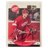 Detroit Red Wings Steve Chiasson 1990 Pro Set...