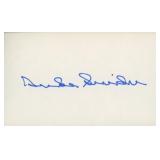 Los Angeles Angels Duke Snider original signature