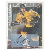 Boston Bruins Andre Savage 2000 In the Game #44...