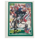 Buffalo Bills Cornelius Bennett 1989 NFL #299...