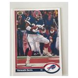 Buffalo Bills Kenneth Davis 1991 Upper Deck...