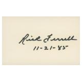 Rick Ferrell original signature