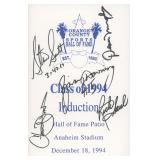 Orange County Sports Hall of Fame 1994 signed...