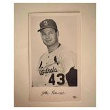 Joe Hoerner facsimile signed photo. 3x5 inches