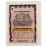 1993 Ted Williams Card Company Enos Slaughter...