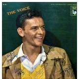The Rat Pack signed "The Voice" album