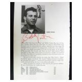 Bobby Vinton signed book photo