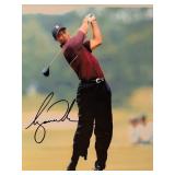 Tiger Woods signed photo