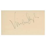 Gone With The Wind Vivien Leigh signature cut....
