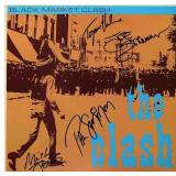 The Clash Black Market Clash 1980 signed album