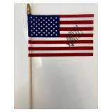 Donald Trump signed flag
