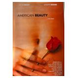 American Beauty cast signed movie poster