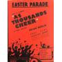 Easter Parade music sheet