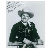 The Singing Cowboy Gene Autry Signed Photo