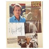Starsky & Hutch David Soul original signature...