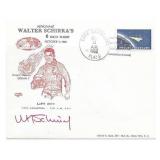 Mercury Gemini Astronaut Wally Schirra signed...