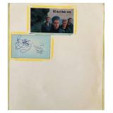U2 band signed page