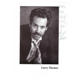 Seinfelds Larry Thomas signed soup nazi photo