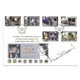 Astronaut Alan Bean signed space cover